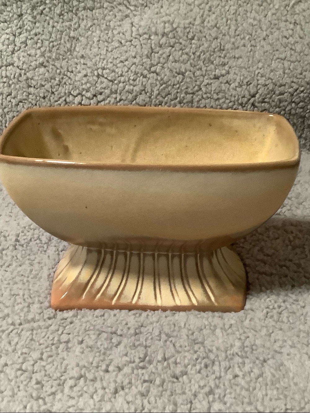 Frankoma Brown Ceramic Accent Vase